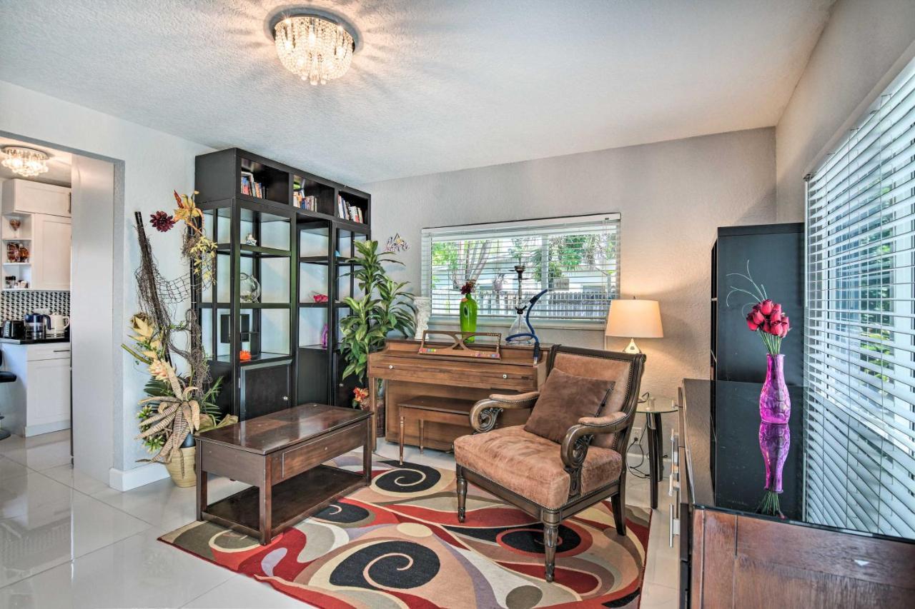 Shady And Eclectic Fort Lauderdale Dwelling With Yard! מראה חיצוני תמונה