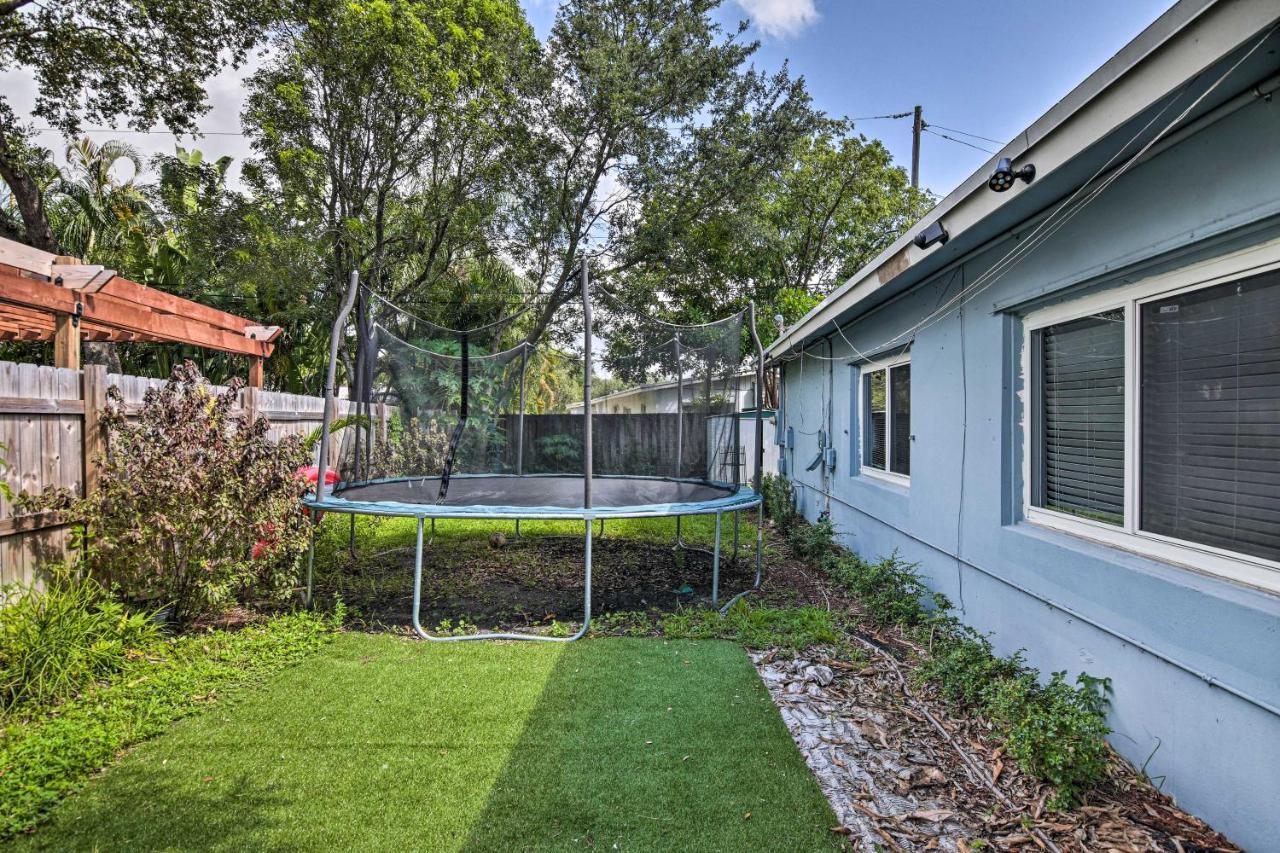 Shady And Eclectic Fort Lauderdale Dwelling With Yard! מראה חיצוני תמונה