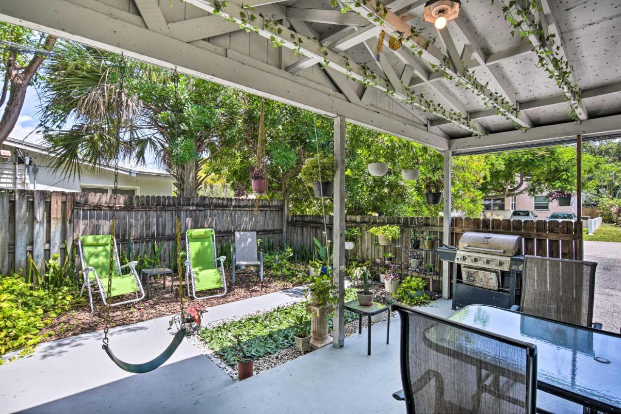 Shady And Eclectic Fort Lauderdale Dwelling With Yard! מראה חיצוני תמונה